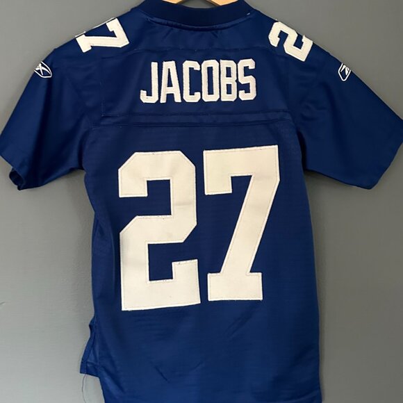 NY GIANTS KIDS JERSEY 27 BRANDON JACOBS SIZE SMALL - Picture 3 of 9